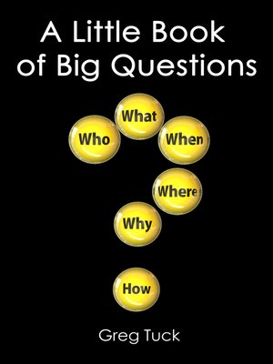 cover image of A Little Book of Big Questions